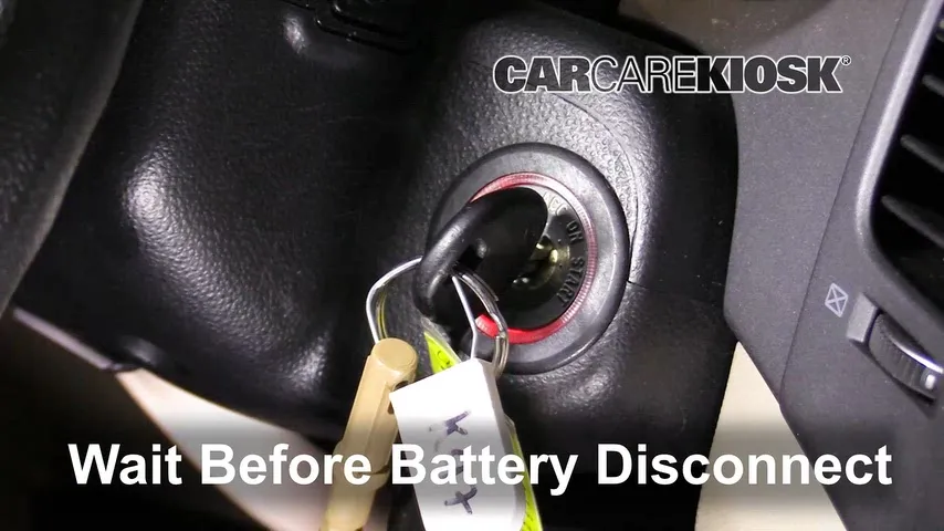 2009 Kia Optima EX 2.4L 4 Cyl. Batterie Changement